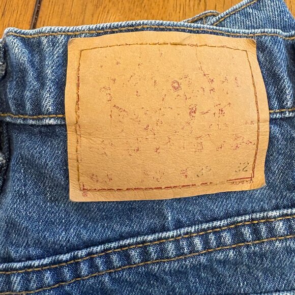 Vintage Levi’s 535 Euro Fit Wide Leg size 32x32 Streetwear Baggy 90s Hip-Hop y2k - Picture 9 of 15